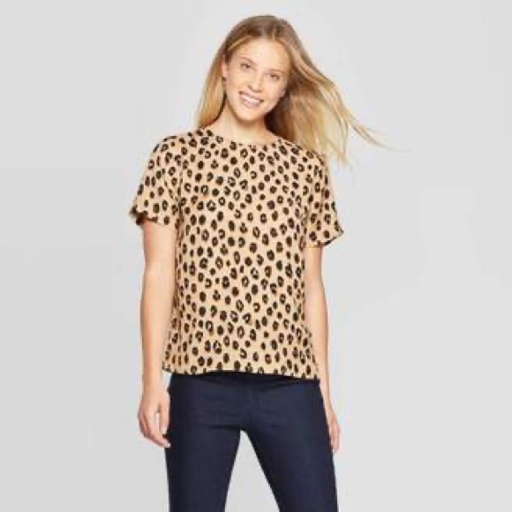 Leopard Blouse